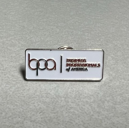 White Member Pin