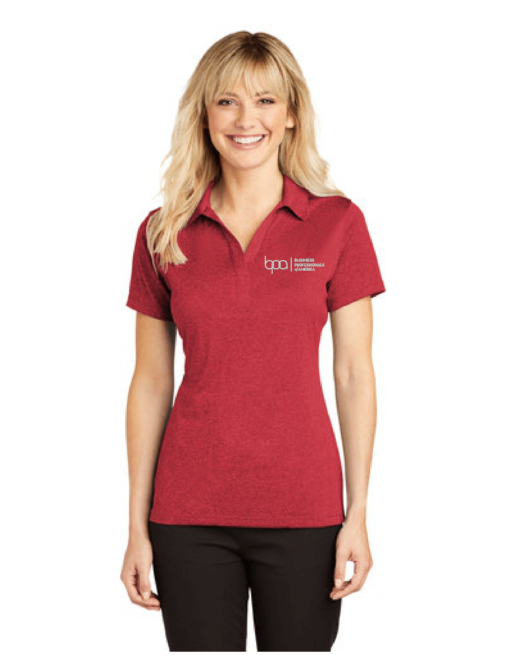 Women's Heather Contender Polo