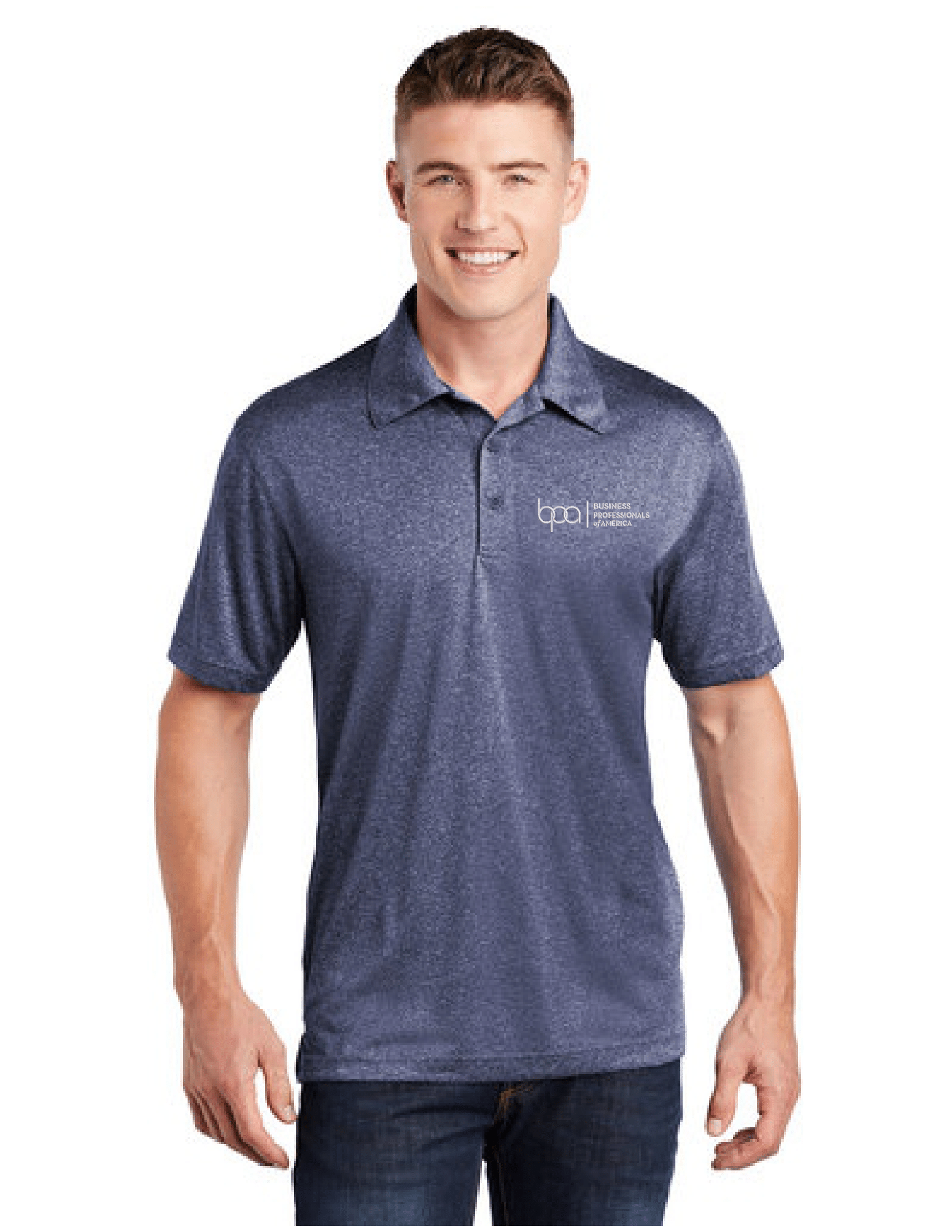 Heather Contender Polo