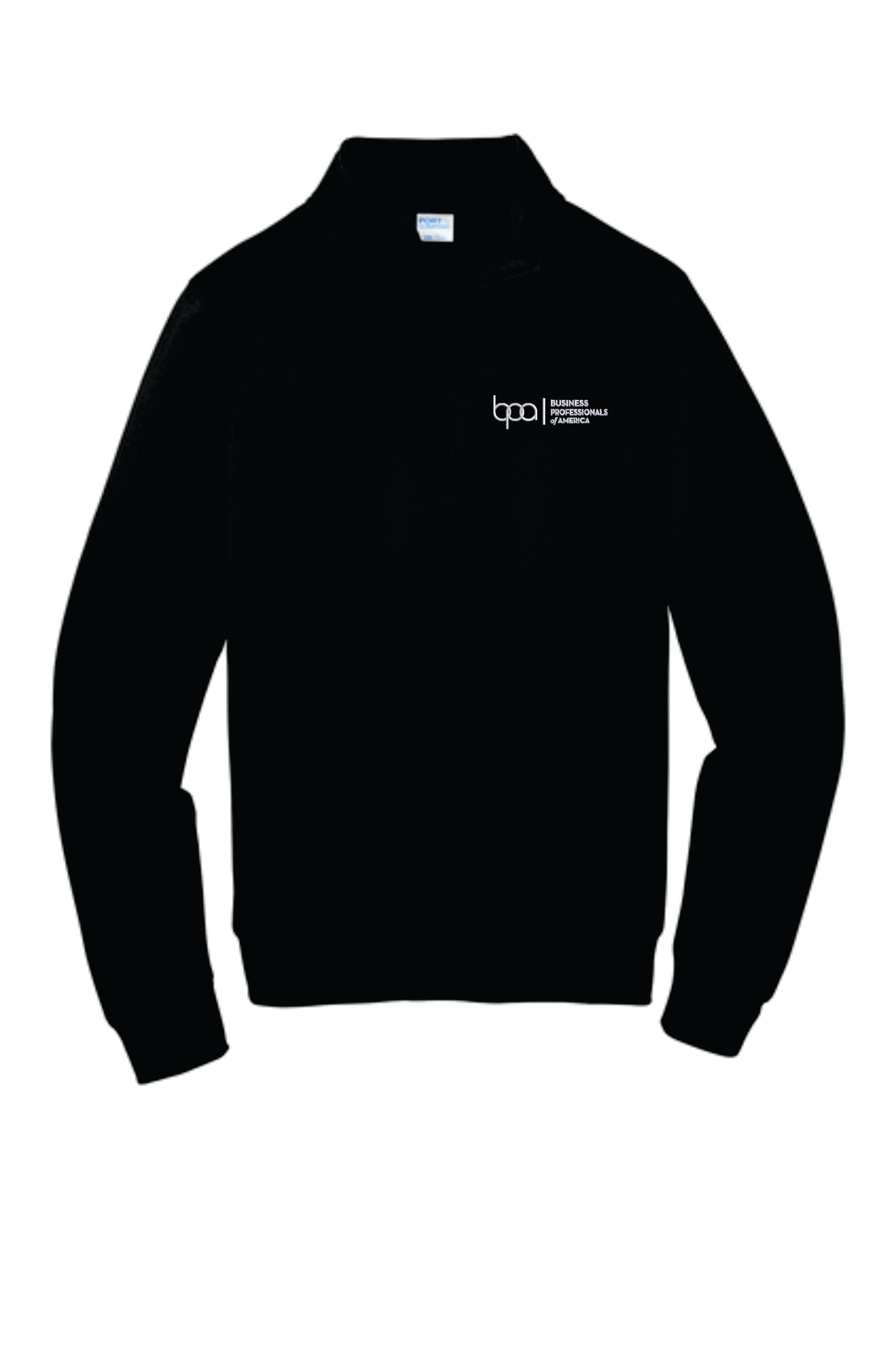 Fleece 1/4-Zip Pullover Sweatshirt